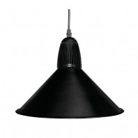 Brilliant-DRAKE LED Industrial Metal Pendant - Black / White / Silver